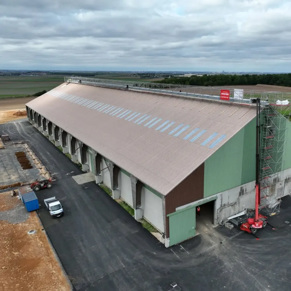 prise de vue drône batiment à Aix-les-Bains